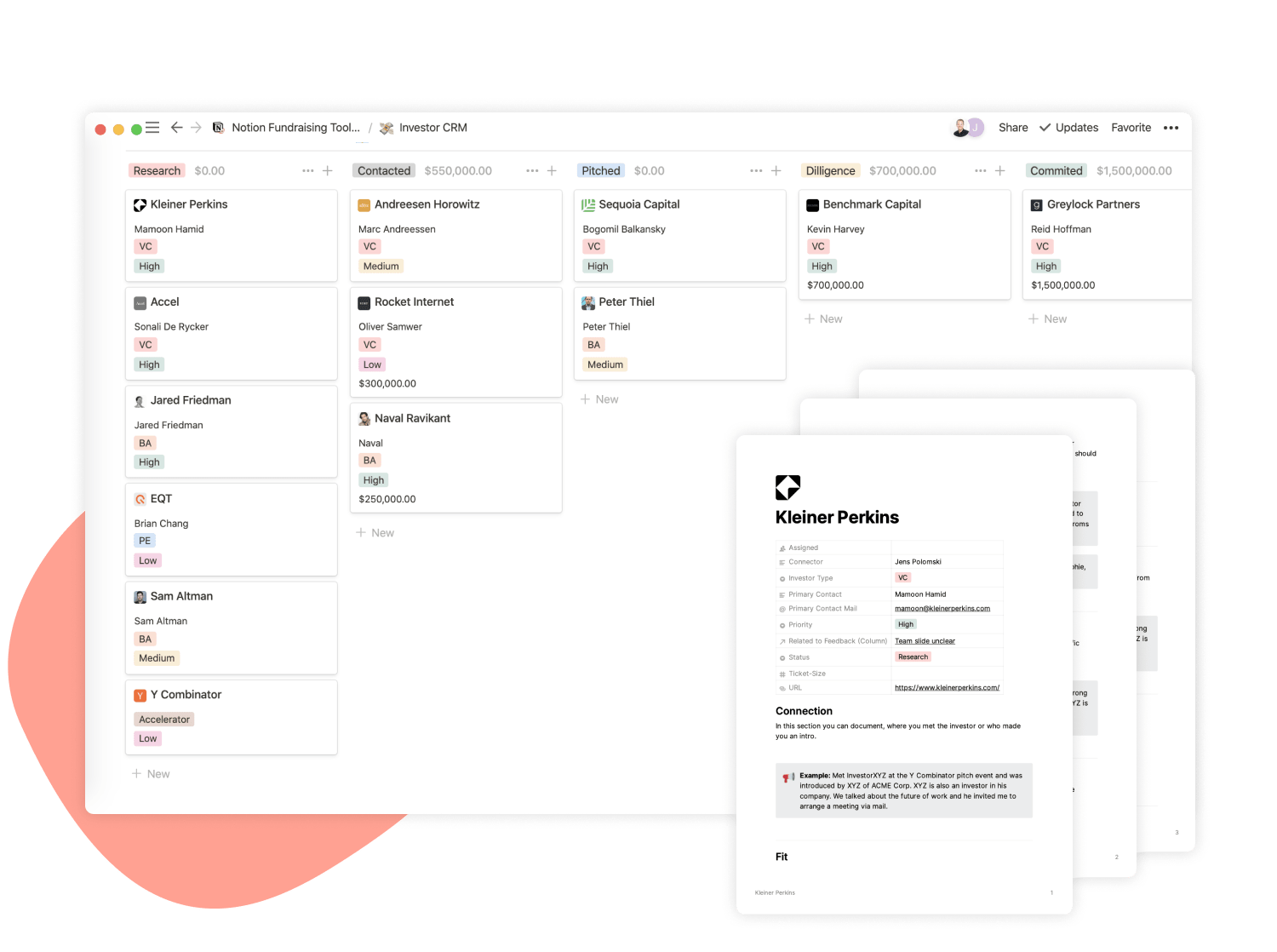 Investor CRM for Startups